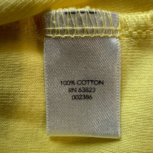 CJ Banks Yellow Muscle Tank 100% Cotton 2X - Picture 3 of 6